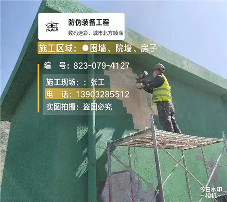 安庆设备迷彩喷涂,迷彩漆施工