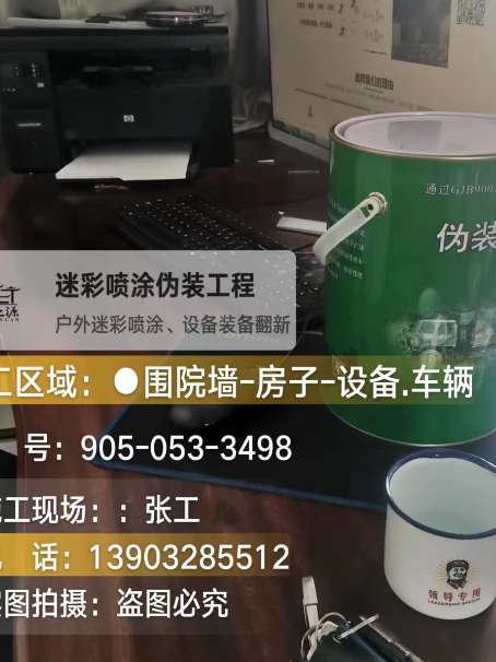 安庆环保耐候型迷彩喷涂定制服务